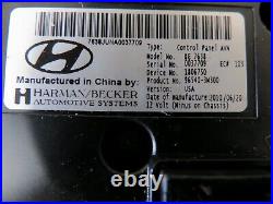 09-14 Hyundai Genesis GPS Audio Radio AUX Control Knob Switch OEM 96540-3M300