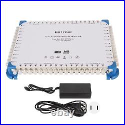 17 x17x24 Cascade Multiswitch Professional Multi Channel Satellite Switch Hot