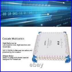 17x17x24 Cascade Multiswitch Professional Plug And Play Multi Channel Satell New