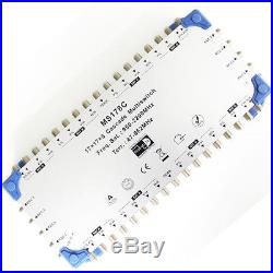 17x8 Multiswitch 16 satellite IF+1Terrestrial inputs For 8 subscriber Receiver