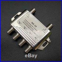 2 In 4 Out DiSEqC 2X4 Switch Satellite Signal Multiswitch