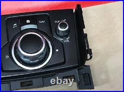 2017-2018 Mazda 3 6 Radio Player GPS NAVI Knob Control Switch Panel OEM