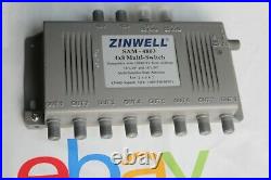 (2x) Zinwell SAM-4803 4x8 Multi Switch Compatible DirecTV Dish Satellite Antenna