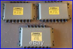 3 Directv 6x8 Multi-Switch DTV Wide-Band KaKu Satellite Dish MS6X8WB-Z Zinwell