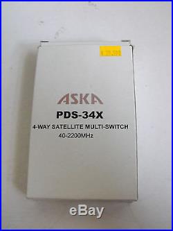 4-way satellite multi-switch ASKA PDS-34X