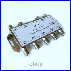 4X(DS81 8 in 1 Satellite Signal DiSEqC Switch LNB Receiver Multiswitch B9U5)