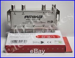 Amiko Premium 8X1 DiSeQc Switch, FTA Satellite Dish Multi-Switch LNB LNBF