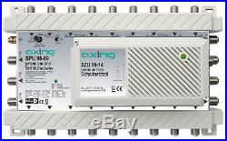 Axing 9 X 6 SPU 96-09 Polarization Multi-Switch Satellite-FTA HD LNB Free To Air