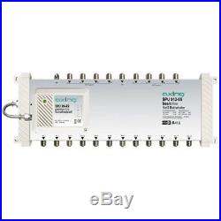 Axing SPU 912-05 9-in-12 DiSEqC Satellite Multiswitch Silver