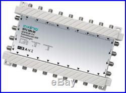 Axing SPU 998-09 9-in-8 Cascade Unit for DiSEqC Satellite Multiswitch Silver