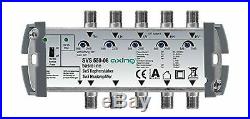 Axing SVS 550-06 Head Amplifier for 5-Way Multi-Switch Satellite System and T