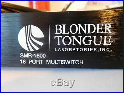 Blonder Tongue SMR-1600 Satellite Multiswitch 19 Rack Mountable 16 Port
