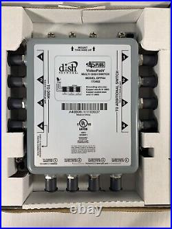 Brand New Dpp44 Dish Network Multi Switch + Power Dp Lnb Satellite Dpp 44