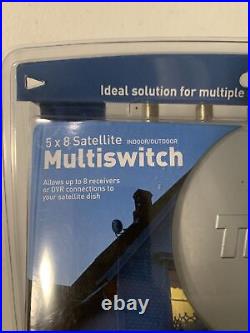 Brand New TERK 5x8 Satellite Multi-Switch Indoor/Outdoor BMS-58 Sealed