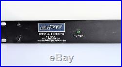 Cable Tronix CTMS-16RKPS Rack Mount Satellite 16-way Multiswitch NOB NEW