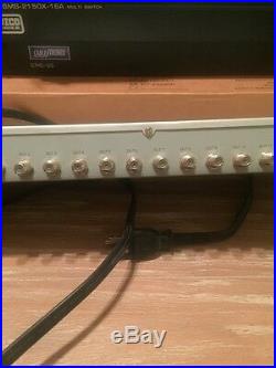 Cabletronix CTMS-16RKPS Satellite Multiswitch/16 Port/Rackmount 1.75in H