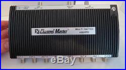 Channel Master CM6228IFD 3X8 Way Multiswitch with power supply Satellite Signal