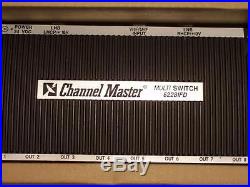 Channel Master Model 6228IFD UHF/VHF/Satellite 8 Output Multi-Switch