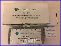Channel Vision SAT-HD58 5 In 8 Out HDTV Multiswitch Amplified Antenna/Satellite