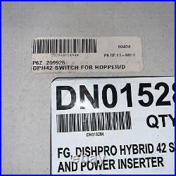 DN015284 DISH Pro Switch DPH42 Hybrid Multiswitch with Power Inserter NEW