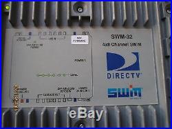 DirecTV SWM-32 Satellite Multiswitch 4x8 Channel SWiM SWM32R1 with 20V & 24V Power