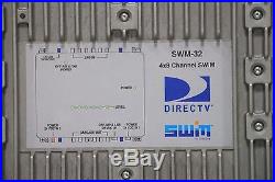 DirecTV SWM-32 Satellite Multiswitch 4x8 Channel SWiM SWM32R1 with Mount