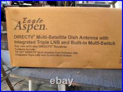 Directv Dish with Triple LNB and Built-in Multi-Switch
