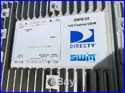 Directv SWM32 Satellite Multiswitch With Two Power Supplies SWM-32 4x8 Channel