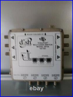 Dish DP34 Satellite Multiswitch 3X4 DP 34 Multi Switch 3 in 4 output Videopath