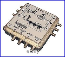 Dish Network 500+ Satellite Kit & DP34 Multi Switch DP Pro 118 International 34