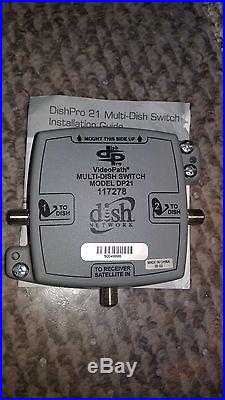 Dish Network DP21 Multi-Switch Satellite Switch Dish Pro DP 110 119 Video 21 LNB