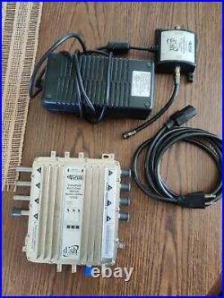 Dish Network Videopath Multi-Dish Switch DPP44 121252 withPower Inserter 126609