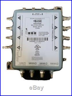 Dish Satellite Digital Videopath Multi Dish Switch DPP44 1142350 & Power Supply