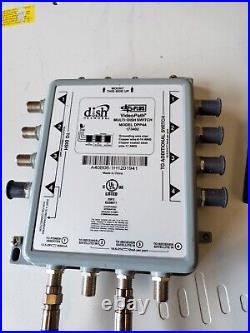 Dpp44 Dish Network Multi Switch + Power Dp Lnb Satellite Dpp 44 4x4 Hd (a1-3)