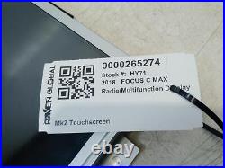 Ford C Max Multimedia Display Screen Gj5t-18b955-sb Mk2 2015 2019