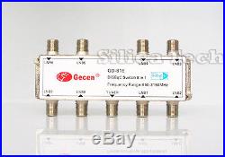 Gecen 8x1 Diseqc 1.1 multi satellite dish LNB switch GD-81E