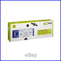 Goobay 67265 Satellite Multiswitch, 9 In / 6 Out