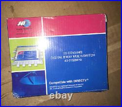 JVI 35-DTV38MS Mini Digital 4 Way Multi-Switch 40-2150MHz Trunkline New