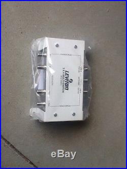 LEVITON # 47691-3MS Satellite Video Multi-Switch Up to 4 Receiver Output
