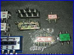 Lot Of Satellite Multi Switches And Signal Splitters