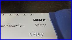 Labgear Ms512e 12 Way Output Satellite Sky Multi Switch Horizontal Vertical Quad