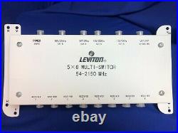 Leviton 010-47691-5MS, 5 x 8 Multi-Switch Satellite Cable Splitter Module New