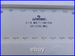 Leviton 010-47691-5MS 5x8 Multi Switch Satellite Cable Splitter Module NIB