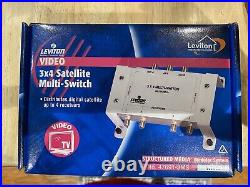Leviton 47691-5MS, 5 x 8 Multi-Switch Satellite Cable Splitter Module NIB