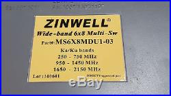 Lot of 14 Directv 6x8 MultiSwitch Wide-Band KaKu Satellite Switches MS6X8MDU1-03