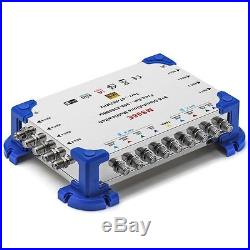 MS98E 9 x 8 Satellite Multiswitch Min-Max 9-In/8-Out for FTA Receiver