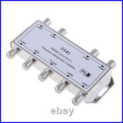 Multi Switch LNB Satellite FTA 8 Output Combiner LNBF Dish DS81 Silver