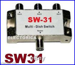 Multi-switch Sw31 Satellite Sw-31 Dish Network Sw21-3 Hd 110 119 129 Sw-31 500