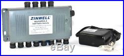NEW DIRECTV SHAW ZINWELL MS4X8WB-Z 4X8 Satellite Multi-Switch WithPower Supply