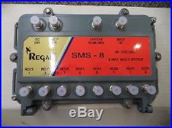 NEW other Regal 8-way Multi-Switch SMS-8 AC 120v A/V CATV 40-2150 mhz satellite